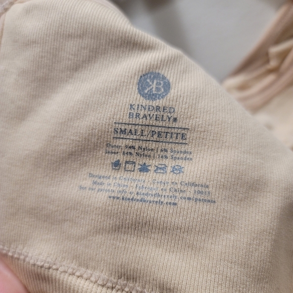 Kindred Bravely Sublime Beige Hands-Free Pumping & Nursing Maternity Bra - S - Picture 8 of 13